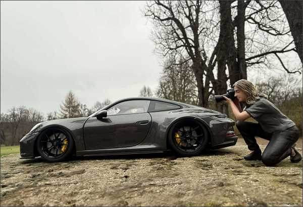 1:18 Porsche 911 GT3 Coupe Grau Edition +inkl.GT3 RS Optik Update